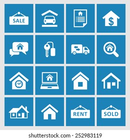 Estate Rent Icons