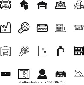 estate vector icon set such as: drop, drip, cartoon, nature, refinery, cooling, button, kitchen, extreme, magnifying, roof, skyscraper, buy, block, household, group, heavy, management, customer