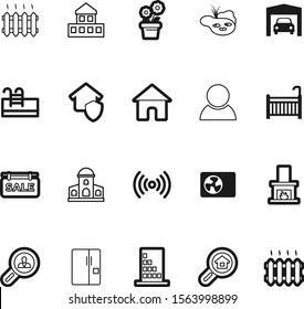 estate vector icon set such as: burn, agent, hotspot, signal, magnification, wireless, condition, floral, discount, portrait, protection, sea, tool, lens, button, grass, conditioning, magnifying