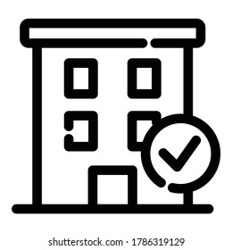 Icono De Verificación De Estado Plano Aislado En Fondo Blanco