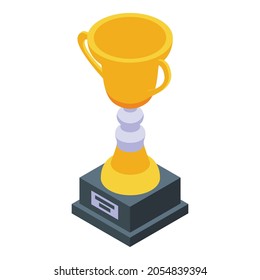 Esteem prize icon. Isometric of Esteem prize vector icon for web design isolated on white background