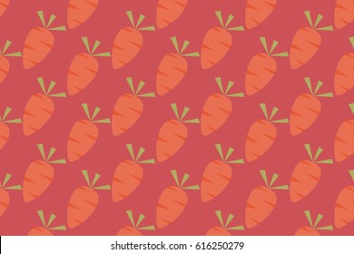 ester carrot pattern design.vector and illustration