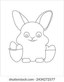 ester coloring  page for kids