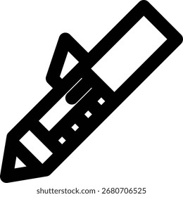 Estesiómetro, Estesiómetro, Icono de contorno de sensibilidad de la piel