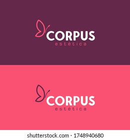 Esthetic Logo Beauty Concept Design