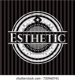 Esthetic silvery badge