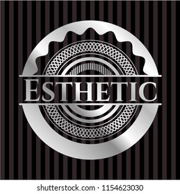 Esthetic silvery emblem