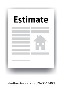 Estimate Paper, Housing Concept