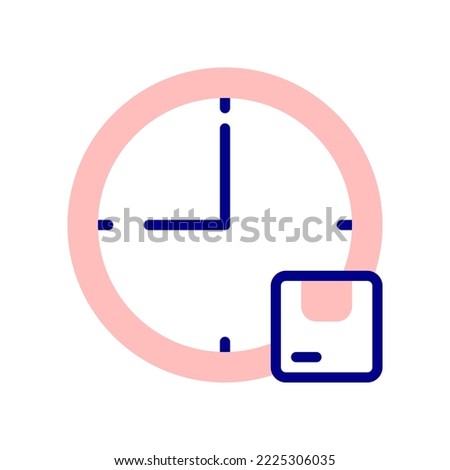 Estimated Time of Package Arrival icon, estimated package delivery.