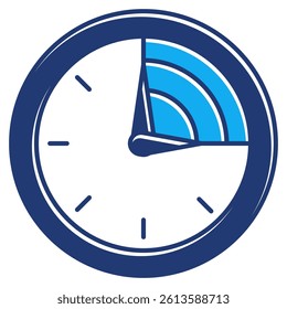 Estimation icon represented by clook Dualtone style.