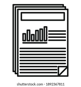 Icono de cálculo de capital. Icono del vector de capital del estimador de esquema para el diseño web aislado en fondo blanco