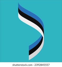 Estonia Element Independence Day Illustration Design Vector