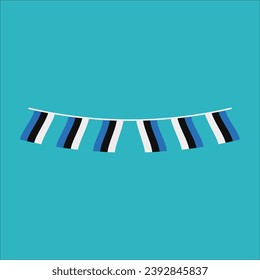 Estonia Element Independence Day Illustration Design Vector