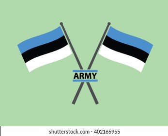Estonia Emblem Army