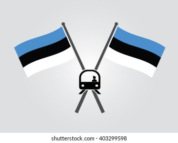 Estonia Emblem Train