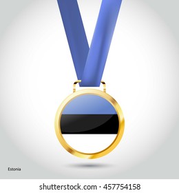 Estonia Flag in gold Medal. Vector Illustration. RIO Olympic Game gold Medal. Vector Illustration
Olympic medal, rio, brazil, Rio 2016, 2016, olympic, rio de janeiro,