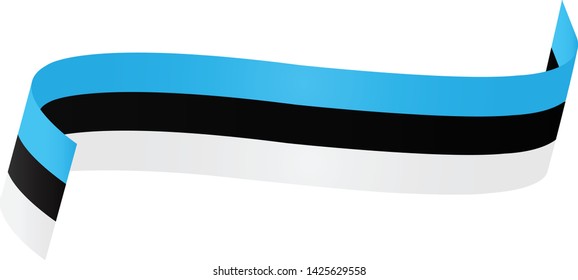 Estonia flag. Simple vector Estonia flag