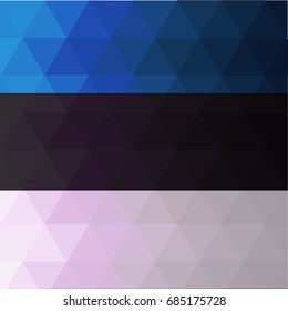 Estonia Flag vector illustration. Estonia Flag. National Flag of Estonia.