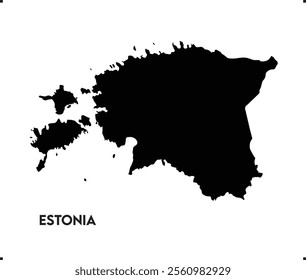 Estonia icon vector design, Estonia Logo design, Estonia's unique charm and natural wonders, Use it in your marketing materials, travel guides, or digital projects, Estonia map logo vector