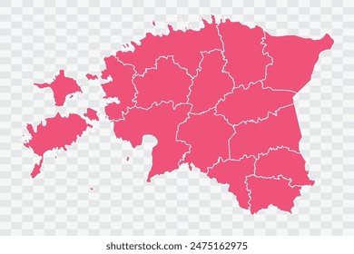 Estland Map Punch Farbe Hintergrundqualität Dateien png