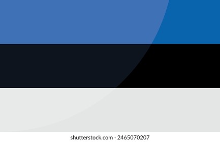 Estonia National Flag for background, backdrop. Vector illustration