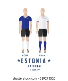 Estonia national soccer jersey