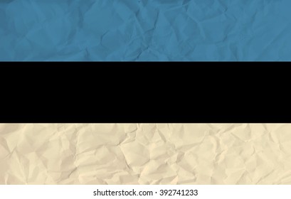 Estonia  paper  flag