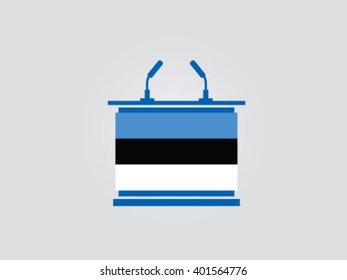 Estonia Podium Speech