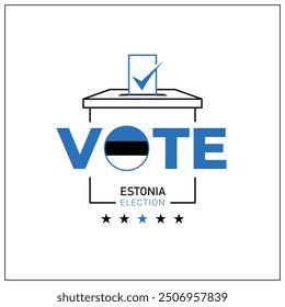 Estonia voting, Estonia citizen participation in voting, going to vote, voting, hand leaving vote, positive vote, negative vote, hand leaving paper in ballot box, elections, election of ruler.