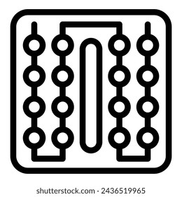 Estrogen and progesterone contraception icon outline vector. Birth control contraceptive pack. Avoid ovulation period