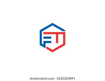 PLANTILLA de icono de Vector de diseño de logotipo ET