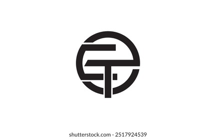 et te initial logo design vector, ET, TE Logo Monogram Design