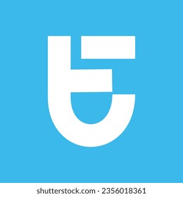 ET TE Logo Design Vector