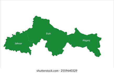 Etah District Tehsil map, Etah District, Uttar Pradesh State, Republic of India, Government of  Uttar Pradesh, Indian territory, Eastern India, politics, village, tourism