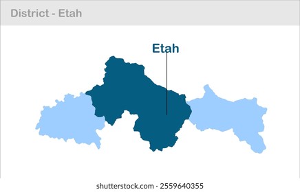 Etah sub-district map, Etah District, Uttar Pradesh State, Republic of India, Government of  Uttar Pradesh, Indian territory, Eastern India, politics, village, tourism