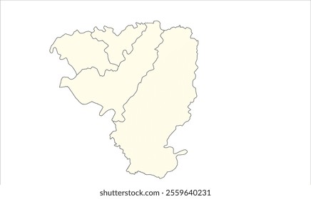 Etawah map blank, Etawah District, Uttar Pradesh State, Republic of India, Government of  Uttar Pradesh, Indian territory, Eastern India, politics, village, tourism