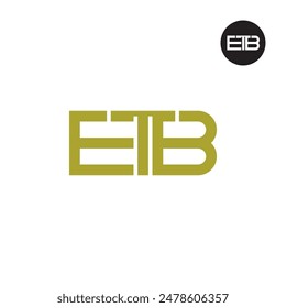 ETB Logo Letter Monogram Design