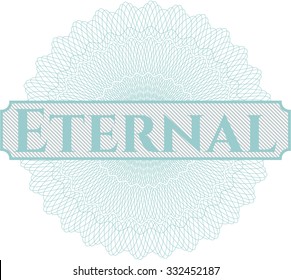 Eternal abstract linear rosette