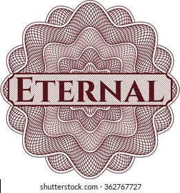 Eternal abstract rosette