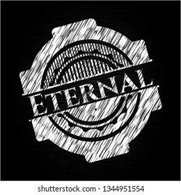 Eternal chalkboard emblem