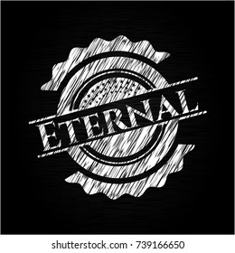 Eternal with chalkboard texture