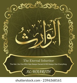 The Eternal Inheritor. The Heir, the One Who Has Always Owned and Will Always
Own Everything.