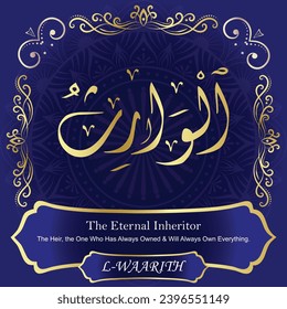 The Eternal Inheritor. The Heir, the One Who Has Always Owned and Will Always
Own Everything.