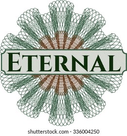 Eternal money style rosette