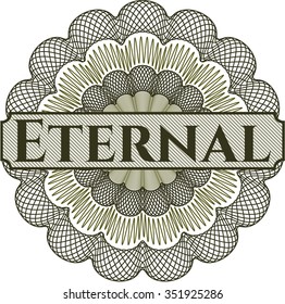 Eternal money style rosette