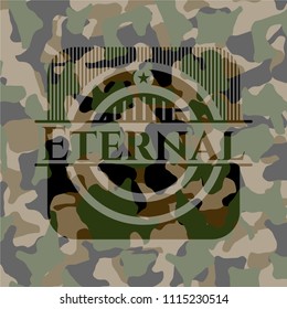 Eternal on camo texture