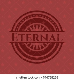 Eternal realistic red emblem