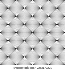 Fondo de tracería de retículas eternas - diseño vectorial de una plantilla gráfica de patrón geométrico sin soldadura 