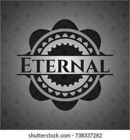 Eternal retro style black emblem