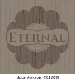 Eternal retro wood emblem